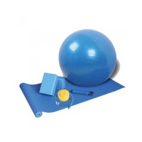 Набор для йоги LiveUp TRAINING SET с фитболом Набор для йоги LiveUp TRAINING SET с фитболом