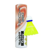 Воланы для бадминтона набор 3 шт. Talbot Torro Tech 350 Shuttle yellow MEDIUM 479113 Воланы для бадминтона набор 3 шт. Talbot Torro Tech 350 Shuttle yellow MEDIUM 479113