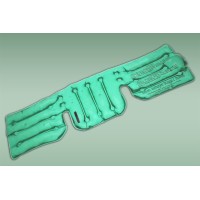 Грелка сольова багаторазова для шиї для здоров'я Комір 47,5 x 18 см Мірта (10850)