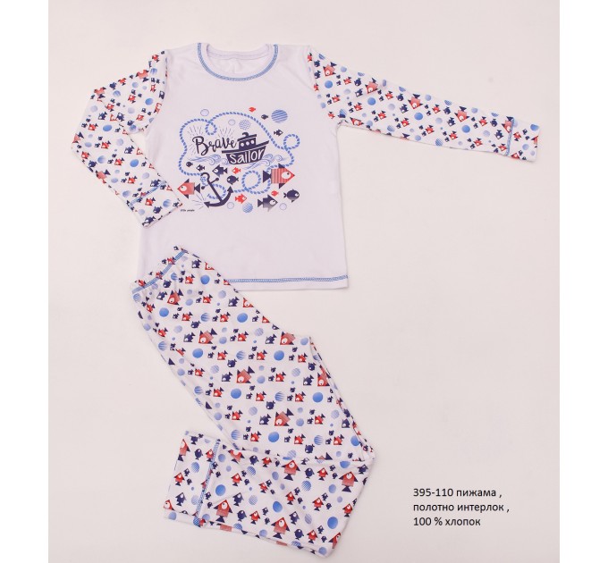 Пижама детская (ночнушка) для детей мальчиков (девочек) OBABY (395-110)