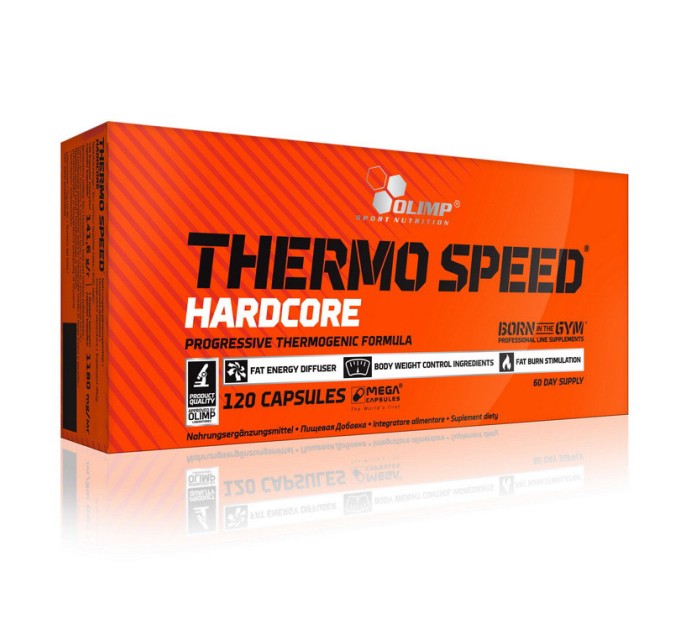 Жироспалювач капсули 120шт Olimp Thermo Speed Hardcore (05467-01)