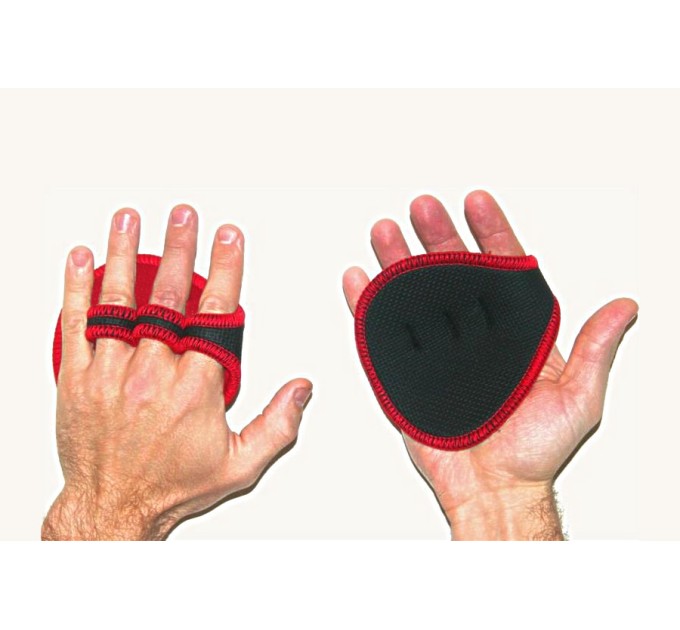 Атлетические перчатки-накладки нескользящие, прорезиненные Onhillsport (OS-0301)