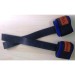 Лямки для турника, тяги и штанги (кистевые ремни) кожаные с фиксатором Onhillsport (OS-0373)