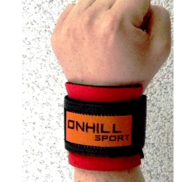 Напульсник на руку неопреновый, спортивный (фиксатор для запястья, кисти) Onhillsport Soft (OS-0374)