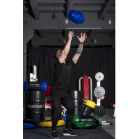 Медбол (набивний медичний м'яч слембол) для кроссфіту та фітнесу OSPORT Lite 10 кг (OF-0188)