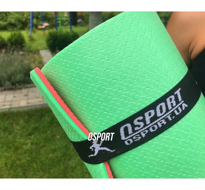 Килимок для йоги, фітнесу та спорту (каремат спортивний) OSPORT Спорт Pro 8мм (FI-0122-1)