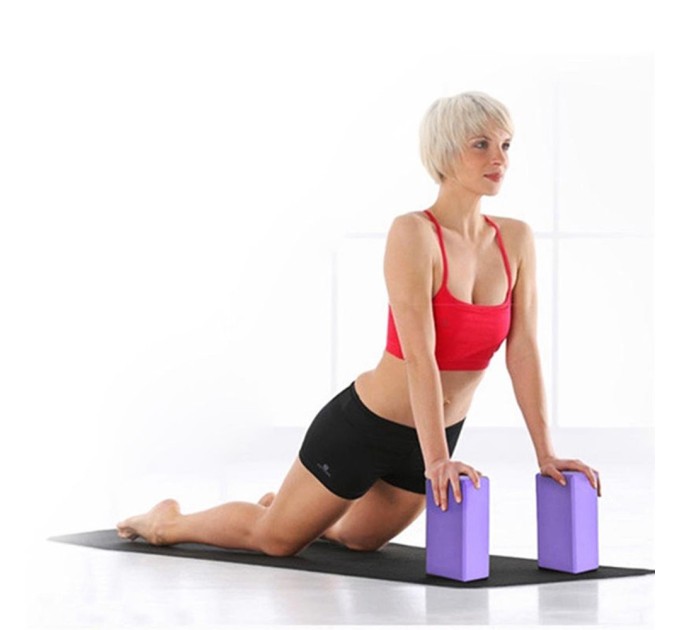 Блок для йоги (йога блок, цегла для йоги) OSPORT EVA Asana (MS 0858-5)