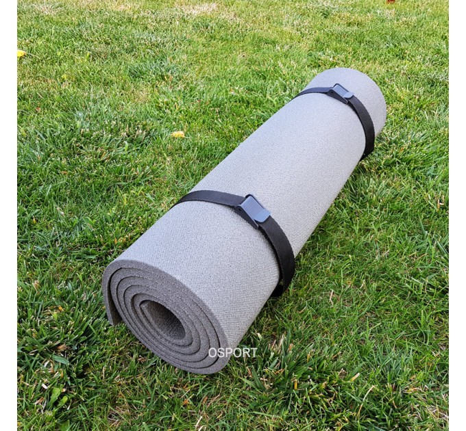 Компресійний ремінь стяжка для каремату, килимка для йоги та фітнесу OSPORT (fl-0029)