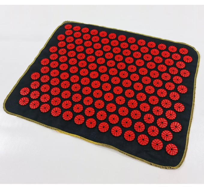 Масажний килимок Аплікатор Кузнєцова (акупунктурний голчастий масажер для спини) OSPORT Lite 50 (apl-004)