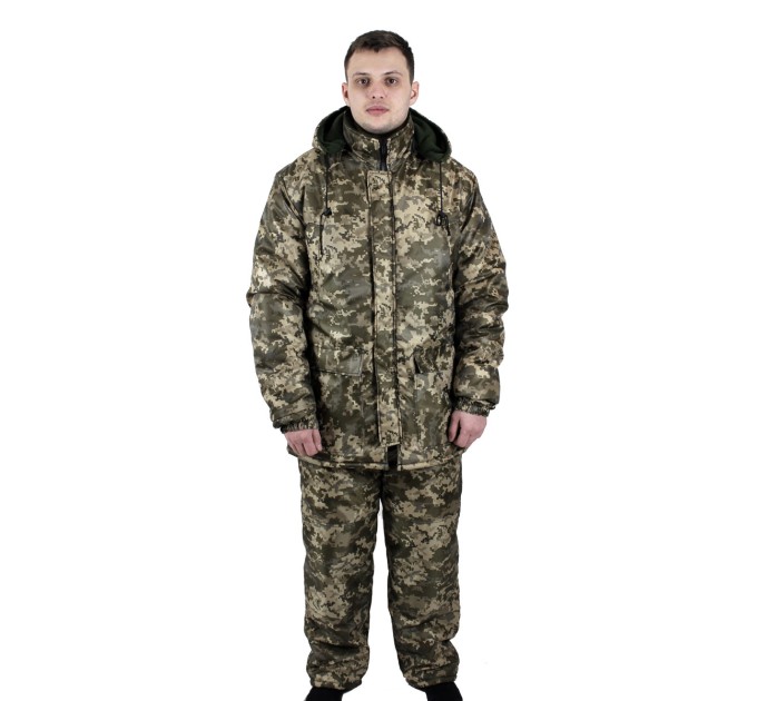 Куртка + Полукомбинезон утепленный рабочий зимний (зимняя спецодежда костюм для охоты/рыбалки) OSPORT ty-0009