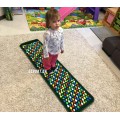 Массажный (ортопедический) коврик дорожка для детей с камнями Морской берег 150*40cm (FI-0130)