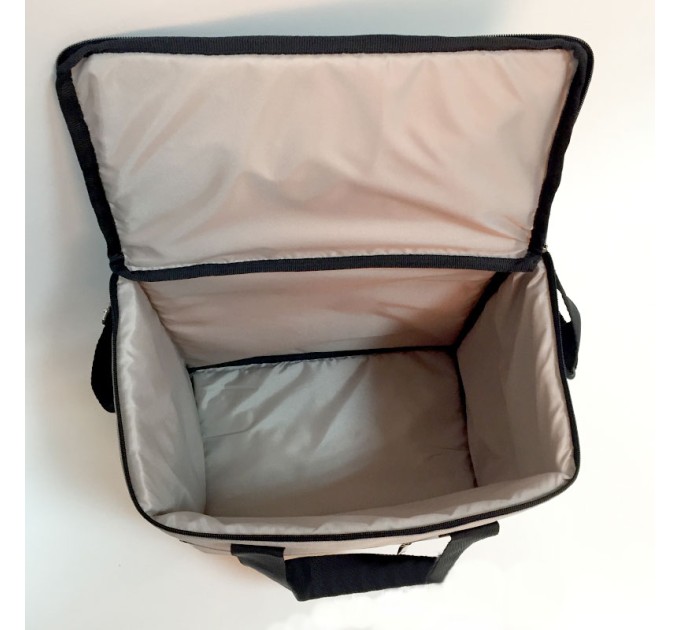 Термосумка (сумка-холодильник, термобокс) для еды и бутылочек с ручками 10л OSPORT (FI-0125)