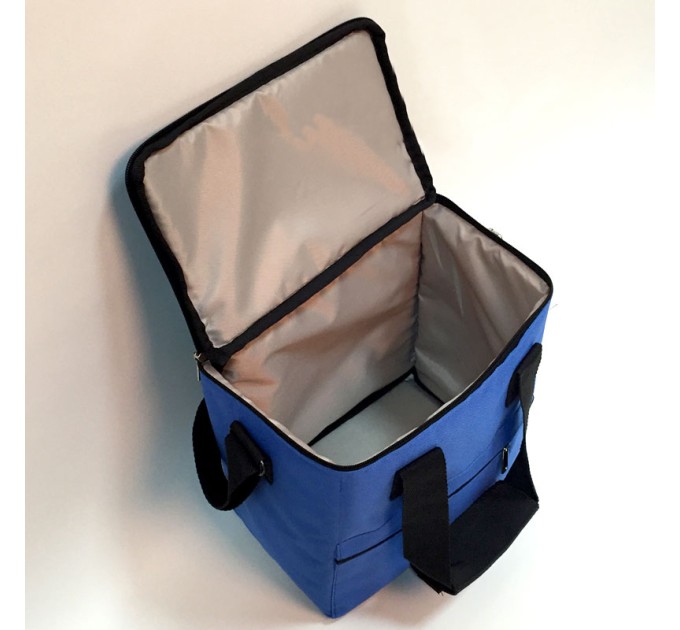 Термосумка (сумка-холодильник, термобокс) для їжі та пляшечок з ручками 10л OSPORT (FI-0125)