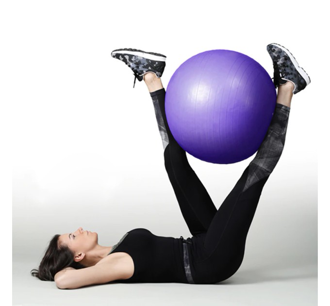 Фітбол (М'яч для фітнесу, гімнастичний) глянець OSPORT 65 см (OF-0018)