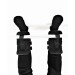 Гравітаційні черевики (інверсійні гаки для турніка) тренажер спини та преса OSPORT Lite Black (OF-0009)