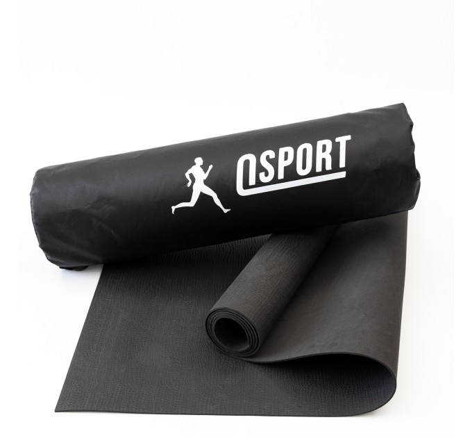 Килимок для йоги та фітнесу + чохол (йога мат, каремат спортивний) OSPORT Yoga Pro 3мм (OF-0089)