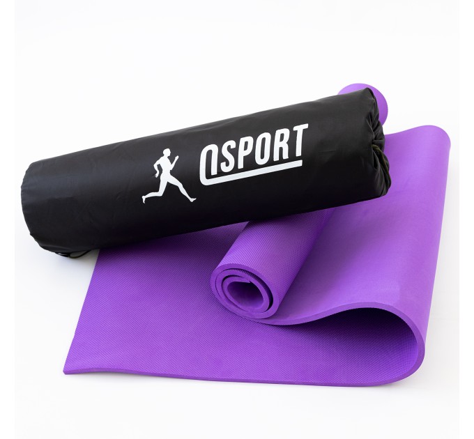 Килимок для йоги та фітнесу EVA (йога мат, каремат спортивний) OSPORT Mat Lite 1см (OF-0087)