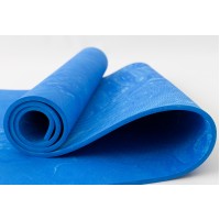 Килимок для йоги та фітнесу + чохол (мат, каремат спортивний) OSPORT Yoga ECO Pro 8мм (n-0013)