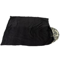 Спальный мешок (спальник) одеяло с капюшоном и флисом Осень-Весна OSPORT Tourist Medium Камуфляж (ty-0013)