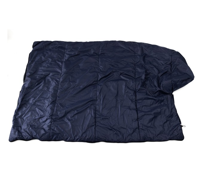 Спальный мешок (спальник) одеяло с капюшоном и флисом Осень-Весна OSPORT Tourist Medium (ty-0014)