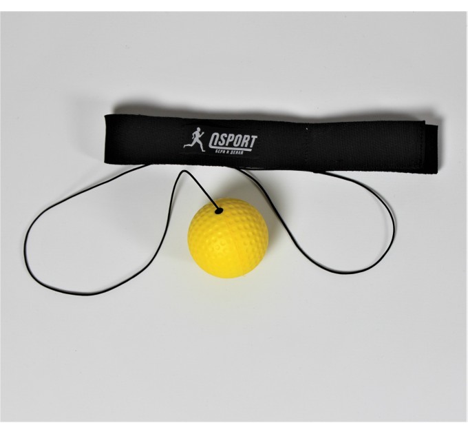 Тренажер fight ball (файт бол) м'ячик для боксу на резинці OSPORT Lite Plus (OF-0007)