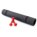 Набір для фітнесу 2в1 килимок для фітнесу та спорту (каремат) + гантелі 2шт по 0.5 кг OSPORT Set 13 (n-0044)