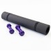 Набір для фітнесу 2в1 килимок для фітнесу та спорту (каремат) + гантелі 2шт по 1 кг OSPORT Set 14 (n-0045)