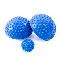Набір для масажу 2в1 напівсфера масажна 2шт + масажний м'ячик масажер для ніг МФР OSPORT Set 28 (n-0059) Набір для масажу 2в1 напівсфера масажна 2шт + масажний м'ячик масажер для ніг МФР OSPORT Set 28 (n-0059)