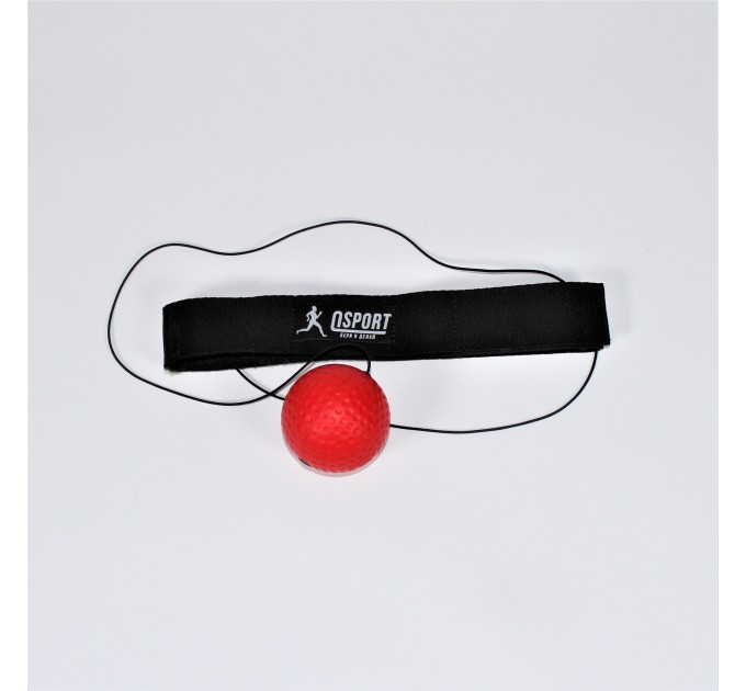 Боксерский набор Тренажер fight ball (файт бол) мячик для бокса + лапы боксерские OSPORT BoxSet №1 (n-0025)