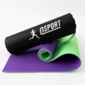 Килимок для йоги, фітнесу та спорту (каремат спортивний) OSPORT Спорт 8мм + чохол (n-0008)
