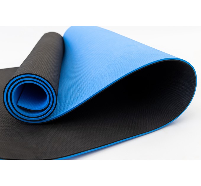 Коврик для йоги и фитнеса EVA (йога мат, каремат спортивный) OSPORT ECO Friendly Pro 6мм (OF-0097)