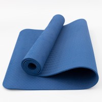 Килимок для йоги та фітнесу TPE (йога мат, каремат спортивний) OSPORT Yoga ECO Pro 6мм (OF-0082)