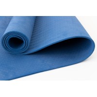 Килимок для йоги та фітнесу TPE (йога мат, каремат спортивний) OSPORT Yoga ECO Pro 6мм (OF-0082)