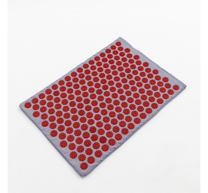 Масажний килимок Аплікатор Кузнєцова (акупунктурний голчастий масажер для спини) OSPORT (apl-033)