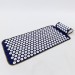 Масажний килимок Аплікатор Кузнєцова + валик масажер для спини/шиї/ніг/стоп/голови/тіла OSPORT (n-0004)