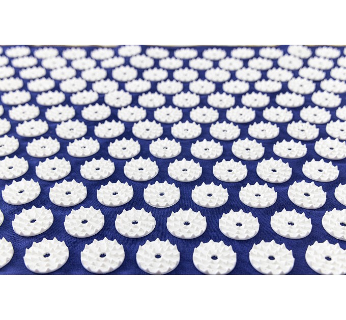 Масажний килимок Аплікатор Кузнєцова + валик масажер для спини/шиї/ніг/стоп OSPORT Lite ECO 145 (apl-028)