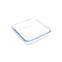 Огнеупорная посуда (термостекло) набор кастрюль стеклянных для запекания 3шт Stenson (MS-0141)