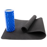 Набор для йоги 2в1 коврик для йоги + массажный ролик, валик для массажа спины мфр ролл OSPORT Set 27 (n-0058) Набор для йоги 2в1 коврик для йоги + массажный ролик, валик для массажа спины мфр ролл OSPORT Set 27 (n-0058)