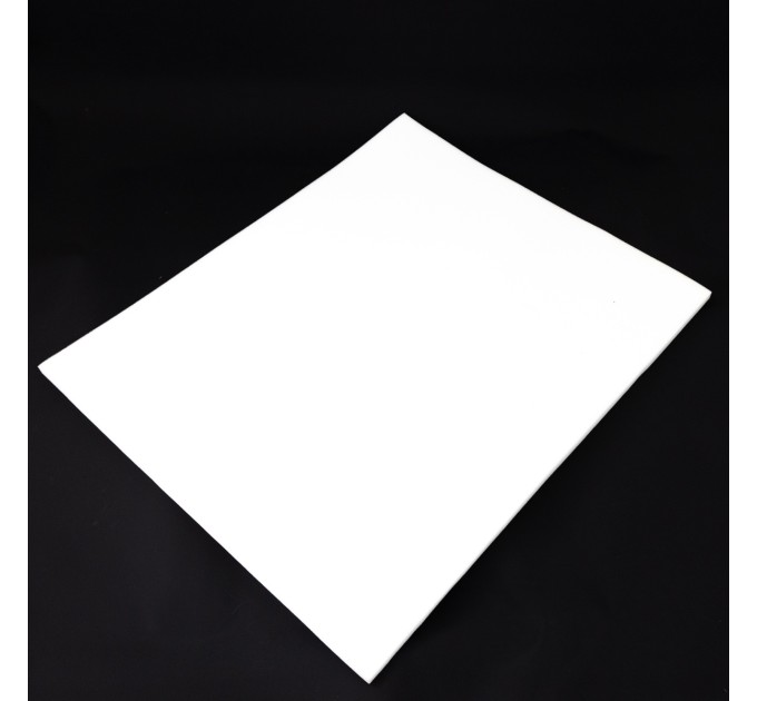 Поролон листовой, мебельный пенополиуретан белый 82х69х1 см. ST18 (sp-0032)