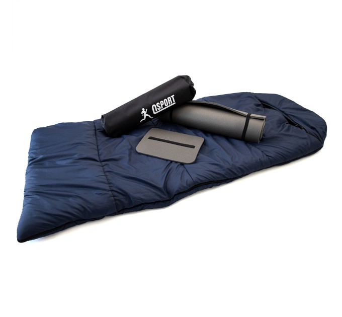 Коврик туристический + спальник + сидушка (каремат в палатку под спальный мешок) OSPORT Осень Medium+ (n-0029)