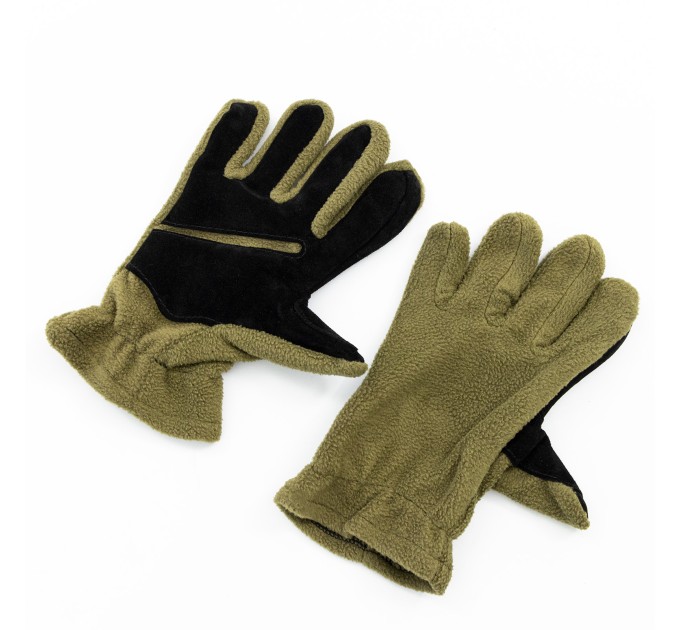 Зимові робочі рукавички, флісові, тактичні, повнопалі комбіновані рукавиці OSPORT (R-00014)