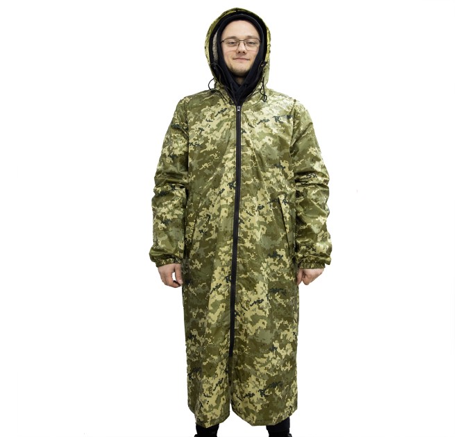 Дождевик плащ с капюшоном (плащ-куртка) тактический + чехол OSPORT (ty-0030)