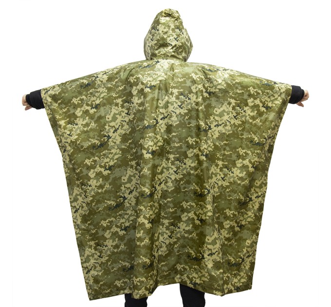 Дощовик плащ-намет (тактичний дощовик куртка) з капюшоном + чохол OSPORT (ty-0031)