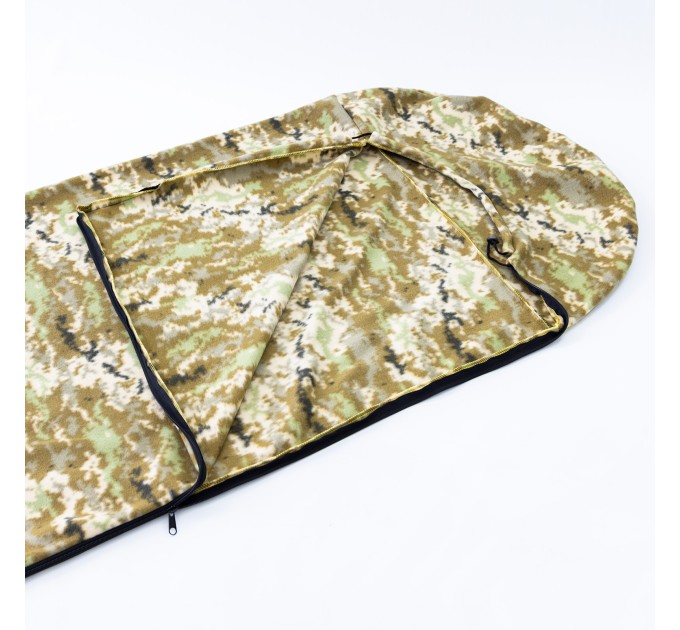 Одеяло флисовое - вкладыш для спальника в палатку и в спальный мешок OSPORT Pixel (TY-0035)