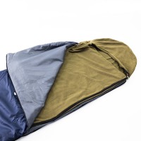 Спальный мешок (спальник туристический летний) + вкладыш флисовый OSPORT Лето 2в1 (ty-0036)