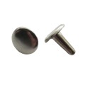 Хольнітен (заклепка) односторонній, металевий 11.7х11.7х11.7 мм. Нікель (FY-0012)