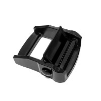 Замок-зажим пружинный для лент и стяжных ремней металлический под стропу 38мм черный (SP07-4) Замок-зажим пружинный для лент и стяжных ремней металлический под стропу 38мм черный (SP07-4)