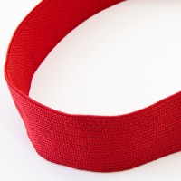 Лента эластичная (резинка текстильная) полиэфирная 45мм (TK-0011)