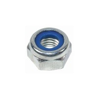 Гайка самостопорна зі стопорним пластиковим кільцем, низька (FY-0020)