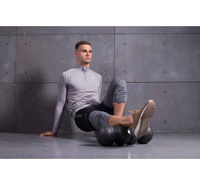 Валик (ролик, роллер) массажный для йоги, фитнеса (спины и ног) OSPORT (MS 3651)